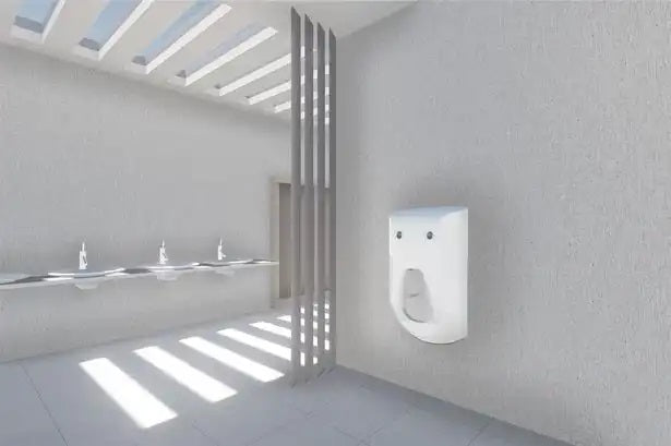 Hi-Tech Urinal Steps Up Men's Hygiene