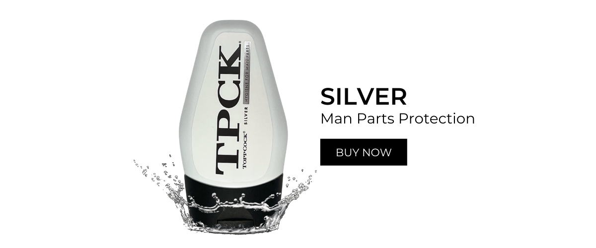 TPCK ToppCock Silver Man Parts Hygiene
