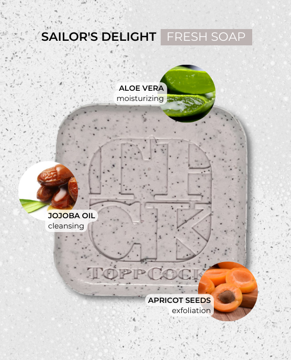 TPCK ToppCock Sailor's Delight | Fresh Soap (150g)