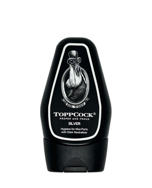 Classic ToppCock Silver Leave-On Hygiene for Man Parts